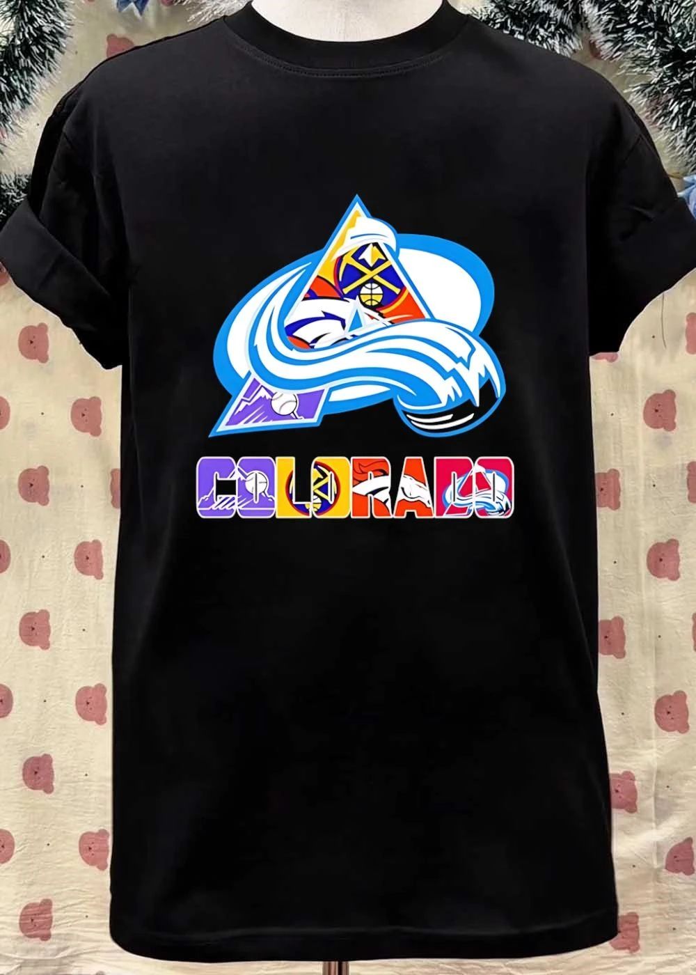 Colorado sports teams Avalanche logos shirt
