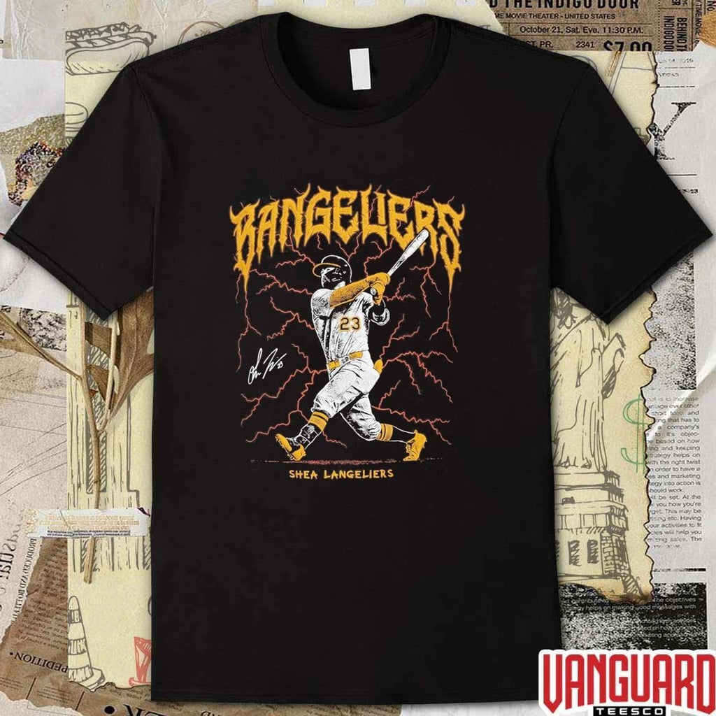 Jacob Wilson Shea Langeliers Bangeliers Athletics MLB Signature t-shirt