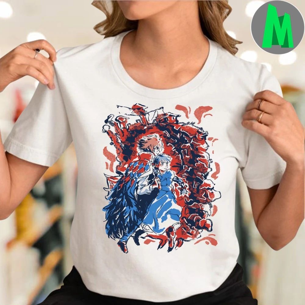Howl And Sophie Home is Where the Hearth is T-Shirt