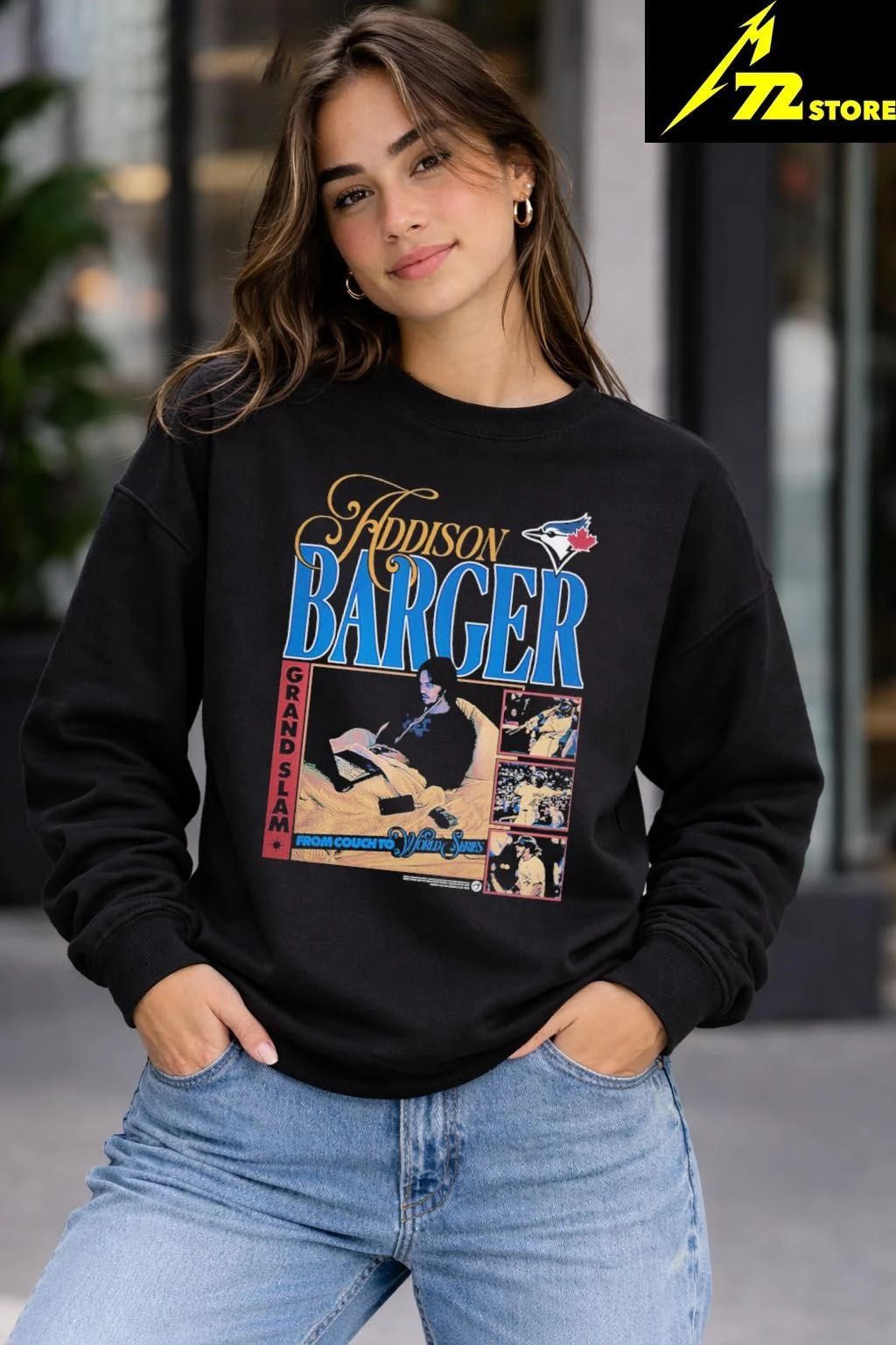 Davis Schneider Blue Jays Addison Barger Shirt