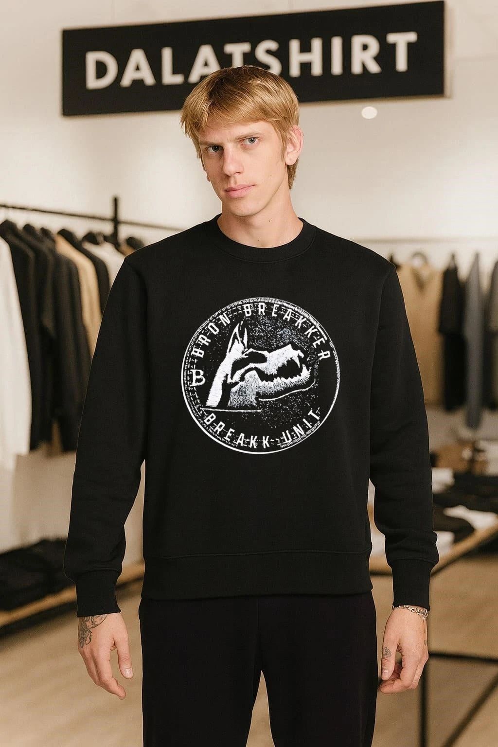 Bron Breakker Breakker Unit Dog Skull Logo shirt