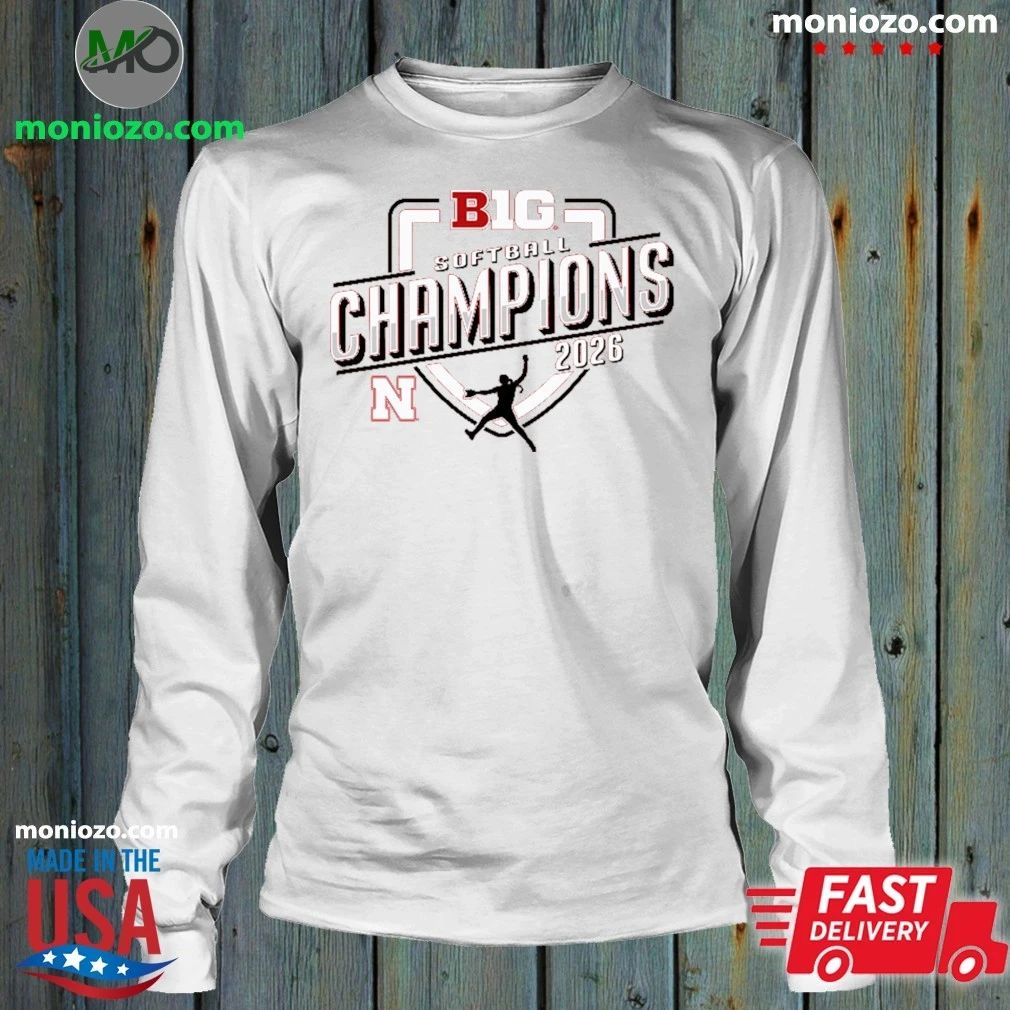 Original Nebraska Cornhuskers Big Softball Champions 2026 Shirt