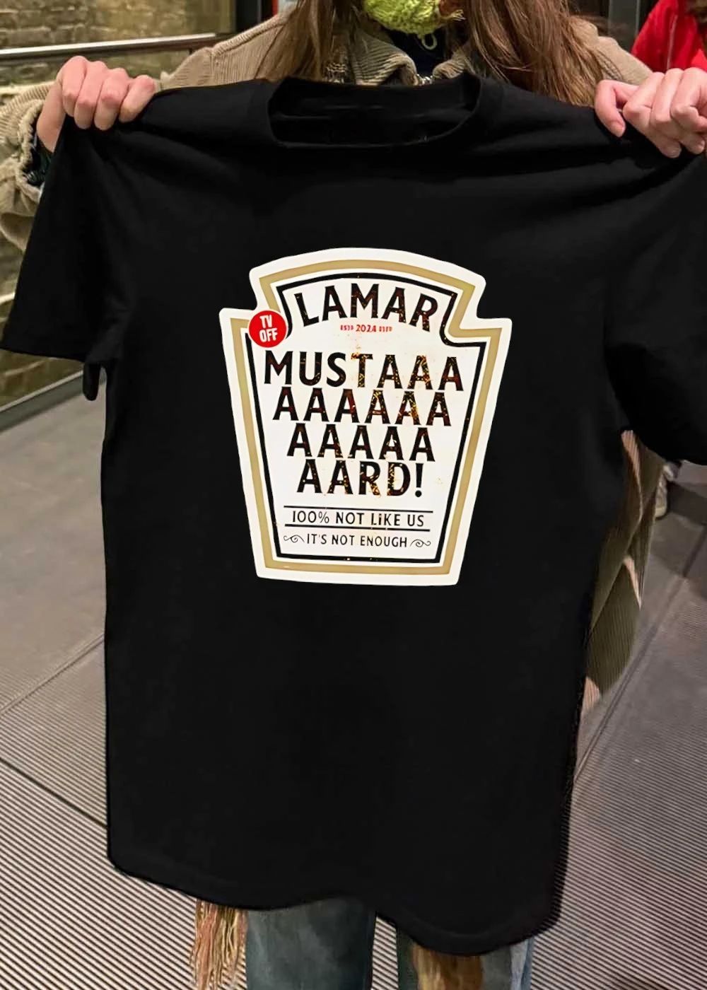 Kendrick Lamar Mustard Rapper Meme Inspired Graphic shirt