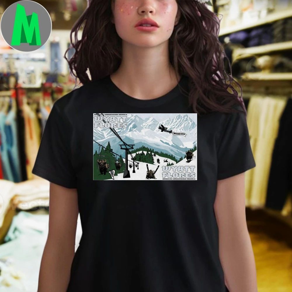 Wyatt Flores Vancouver Tour On Nov 8-9 2025 Poster Shirt