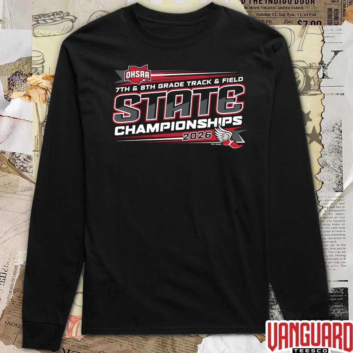 2026 OHSAA 7th & 8th Grade Track & Field State Championships t-shirt