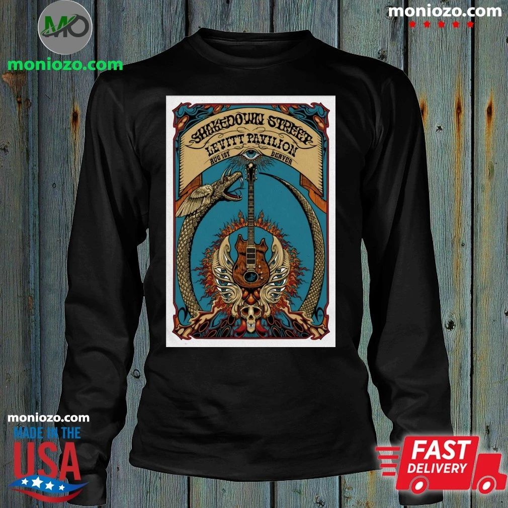 Original Shakedown Street Event Denver CO On Aug 1 2026 Poster T-Shirt