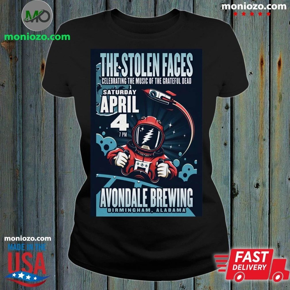 Original The Stolen Faces 4 4 2026 Birmingham AL Poster Shirt – Perfect Gift for Men & Women