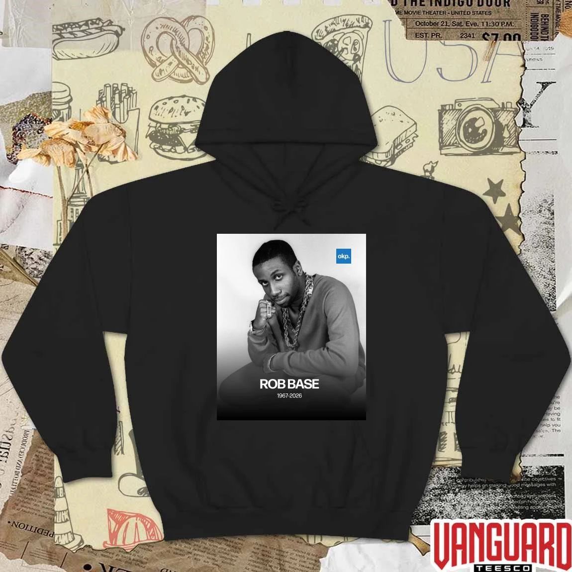 Rest In Peace Hip-hop star Rob Base 1967 – 2026 Poster t-shirt