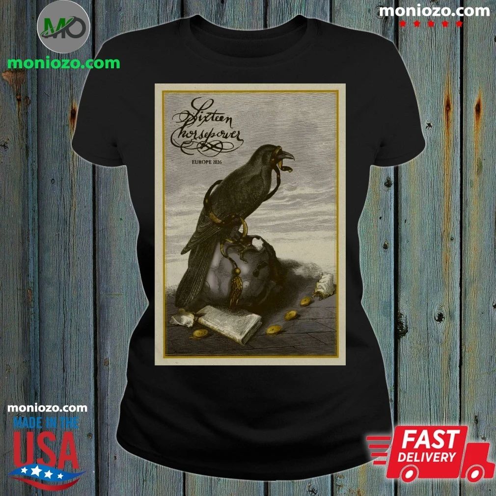 Sixteen Horsepower Europe Tour 2026 Poster Shirt