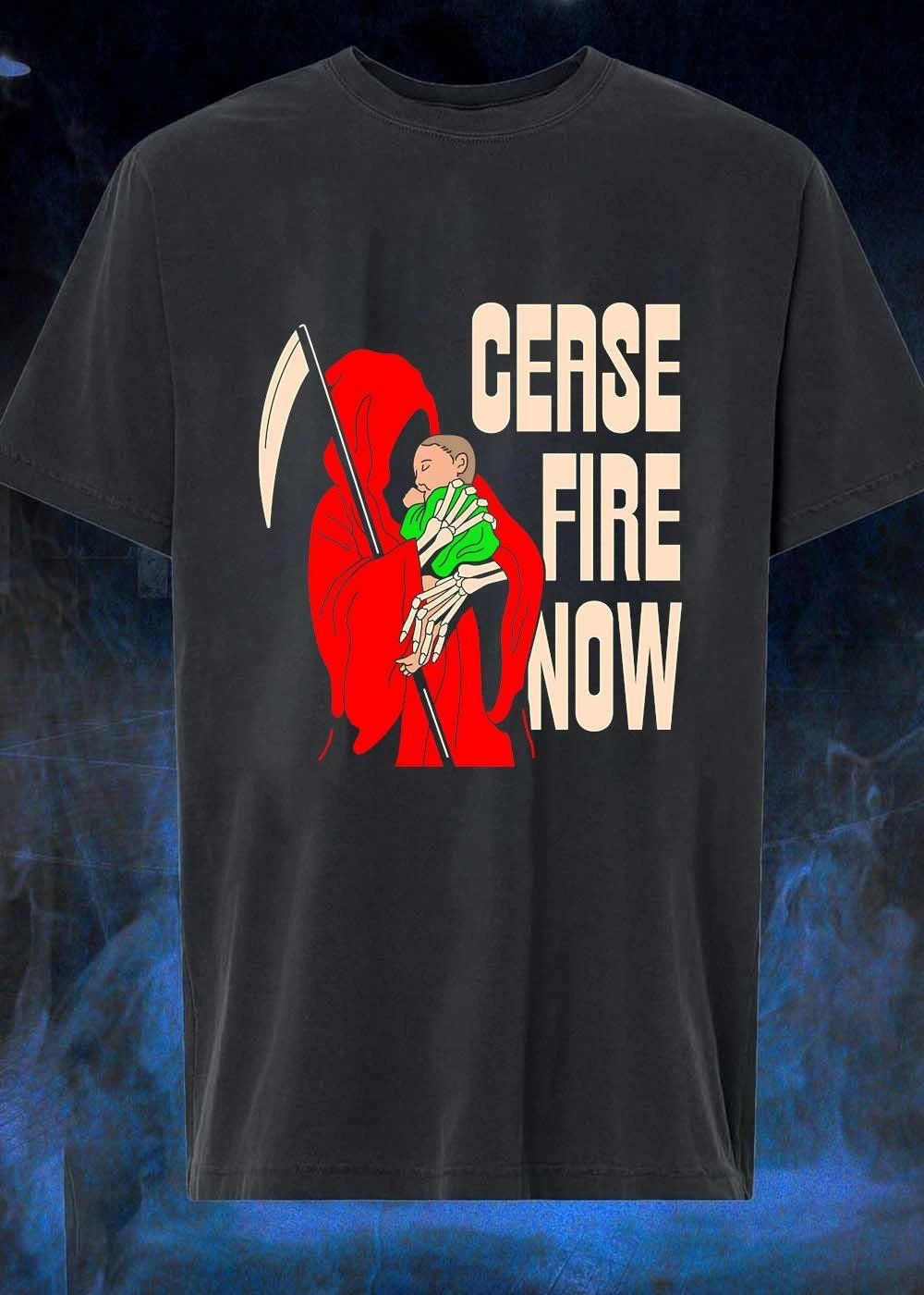 Death ceasefire now shirt