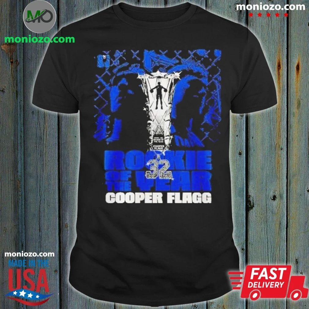 Dallas Mavericks Cooper Flagg 2025-26 Rookie Of The Year Shirt