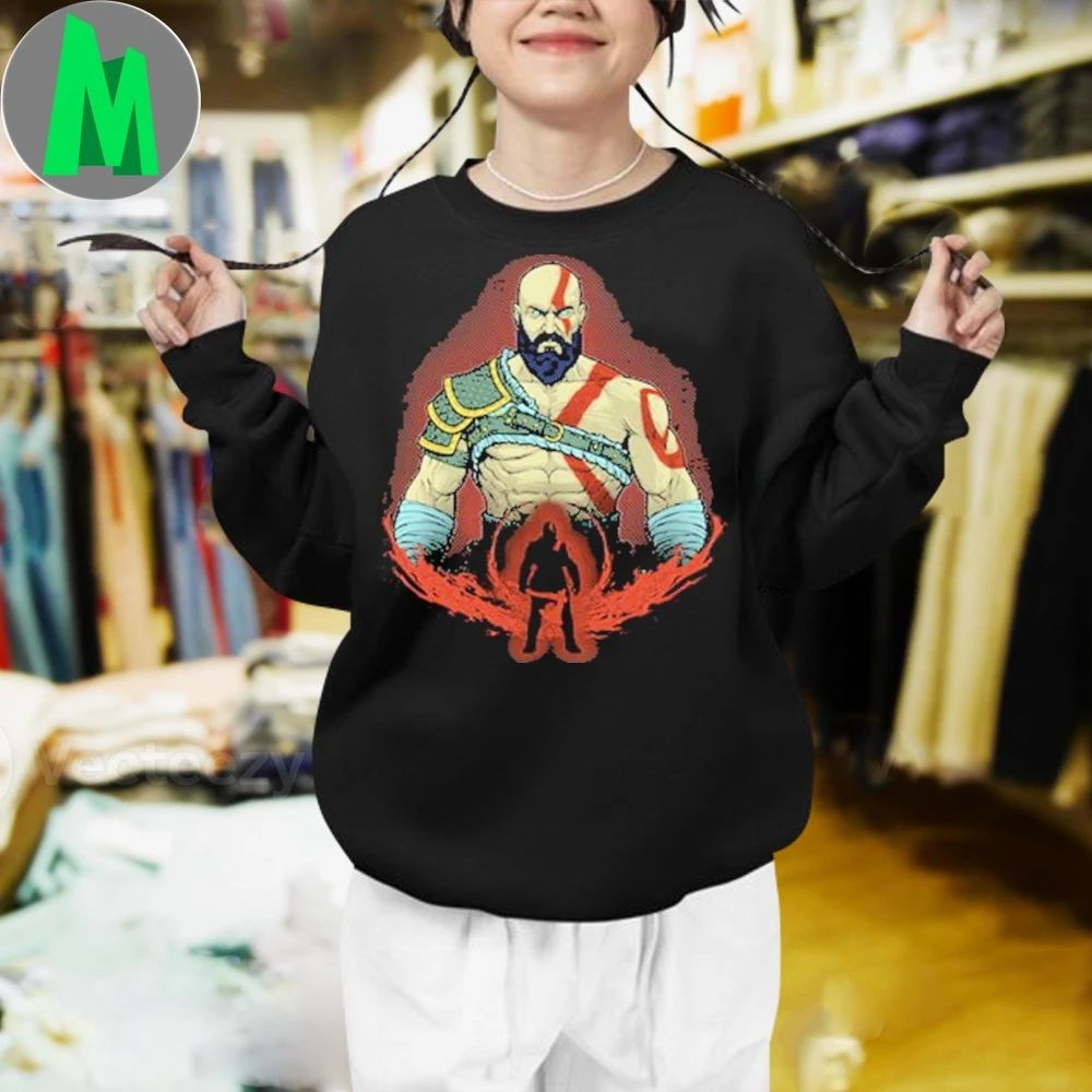 Kratos Ghost of Sparta Shadow Work Shirt