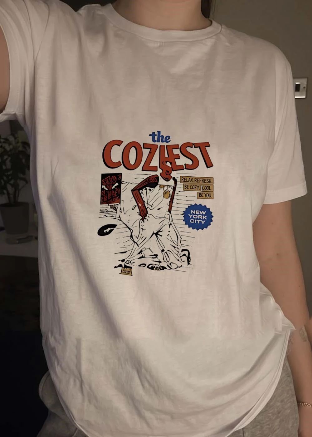 The Coziest Relax Refresh Be Cozy Cool Be You New York City T-Shirt