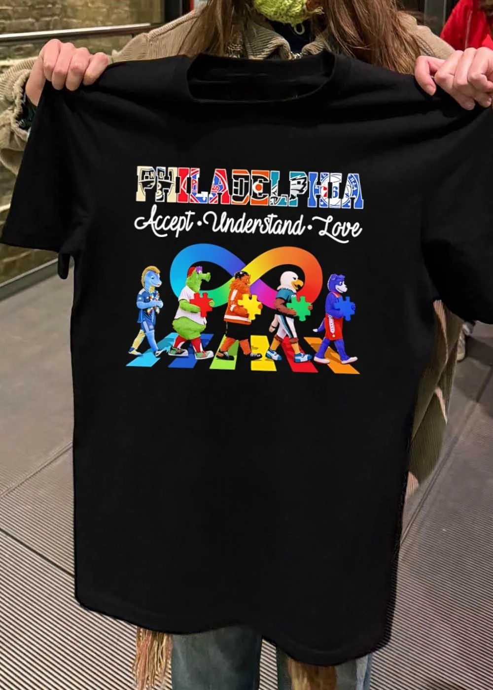Accept Understand Love Philadelphia Mascots Shirt