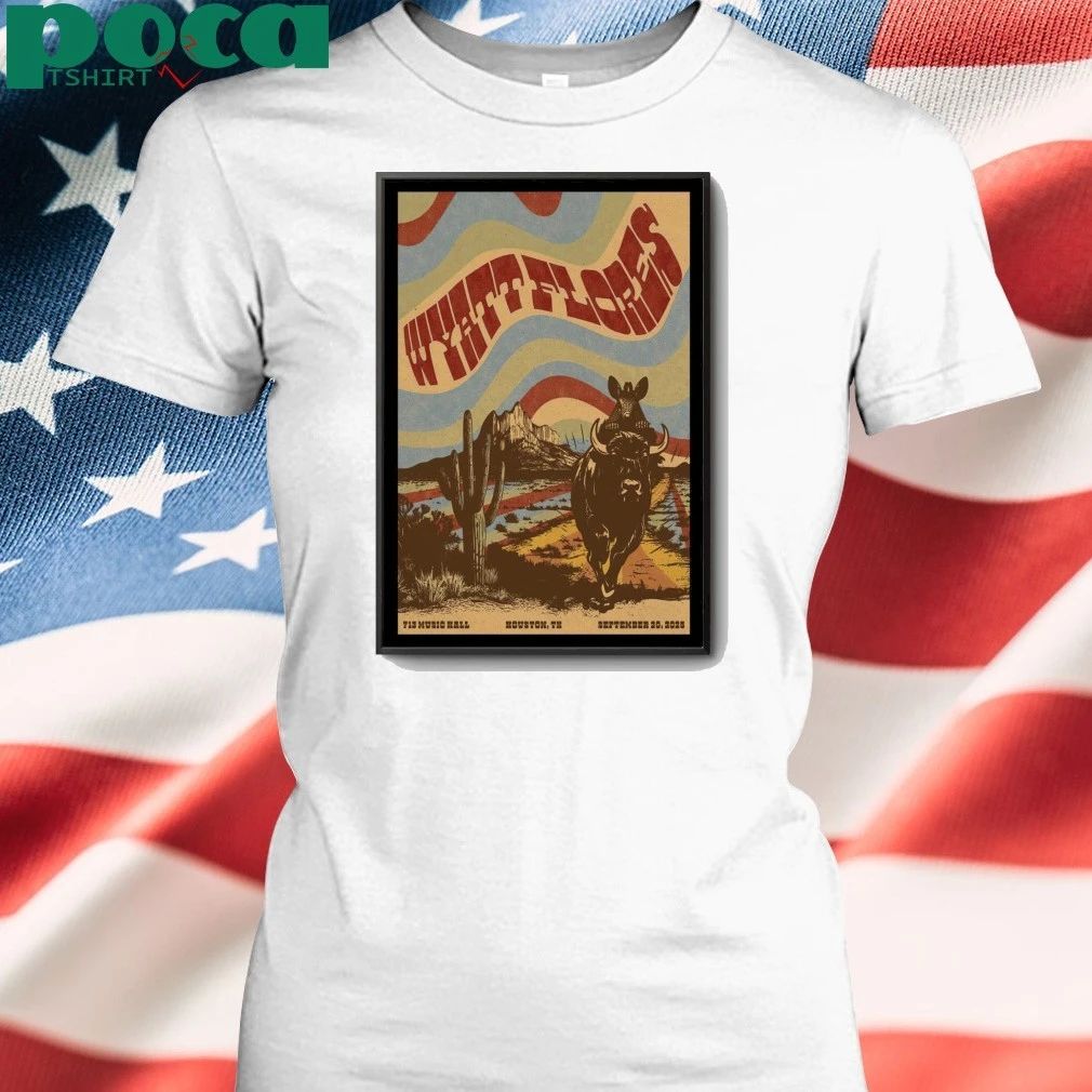 Wyatt Flores 713 Music Hall in Houston, Texas September 20, 2025 Poster shirt