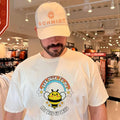 Bee Nice to Me My Dad Is Dead dark humor shirt