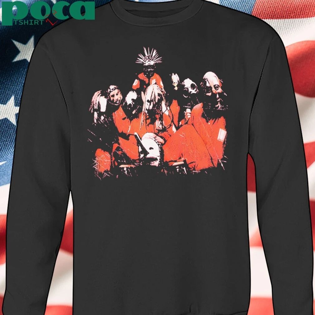 Slipknot Self Titled 25 Years Maroon T-Shirt