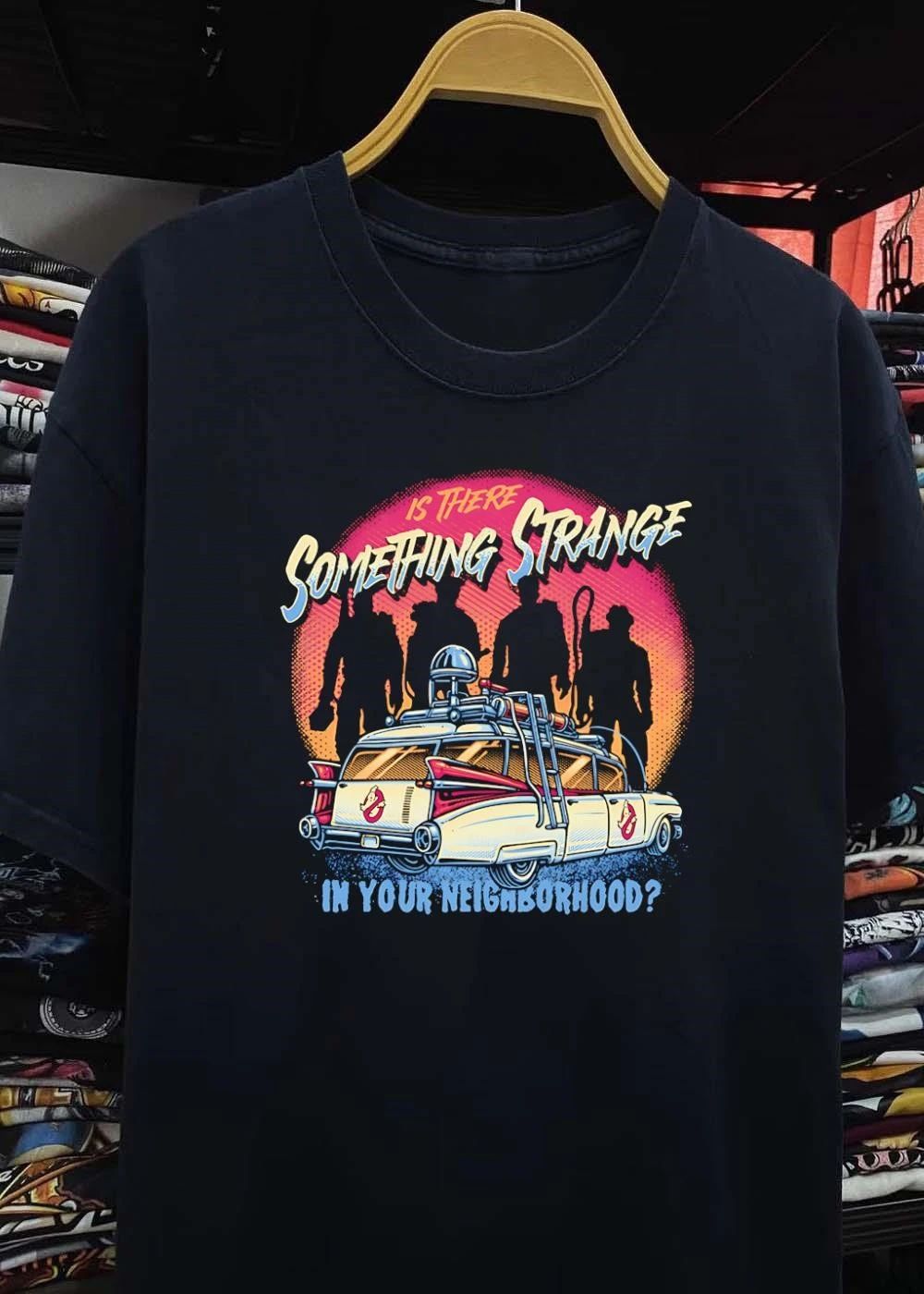 Ghostbusters Hunting Is There Something Strange in Your Neighborhood T-Shirt