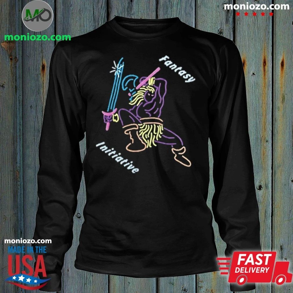 Original Fantasy Initiative Slash Puff Print Shirt