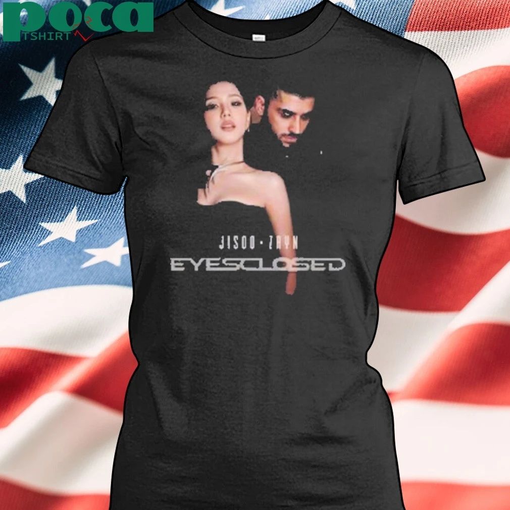 JISOO x Zayn Malik New Era Eyes Closed Shirt