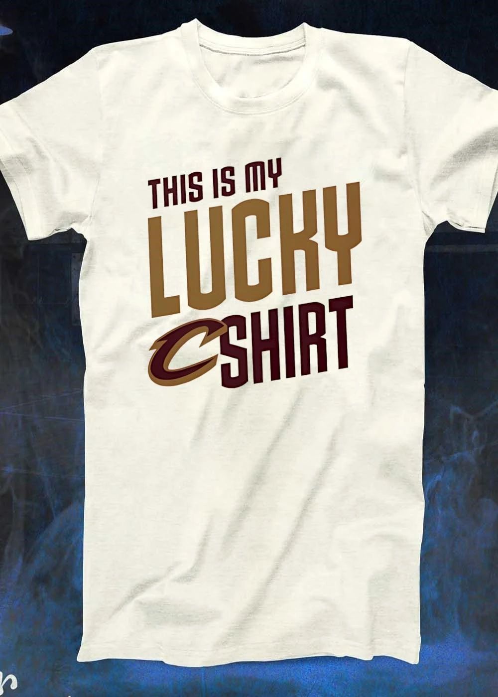 Cavaliers Apparel This Is My Lucky Shirt Cleveland Cavaliers T-Shirt