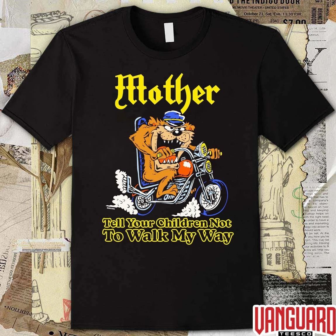 Mother Tell Your Children Not To Walk My Way Graphic t-shirt
