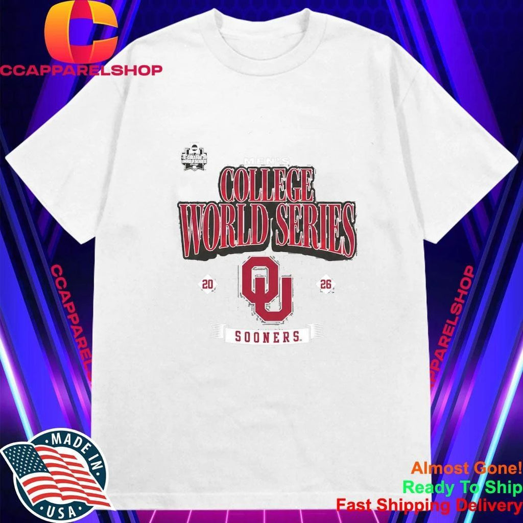 Oklahoma Sooners Men’s College World Series 2026 Shirt