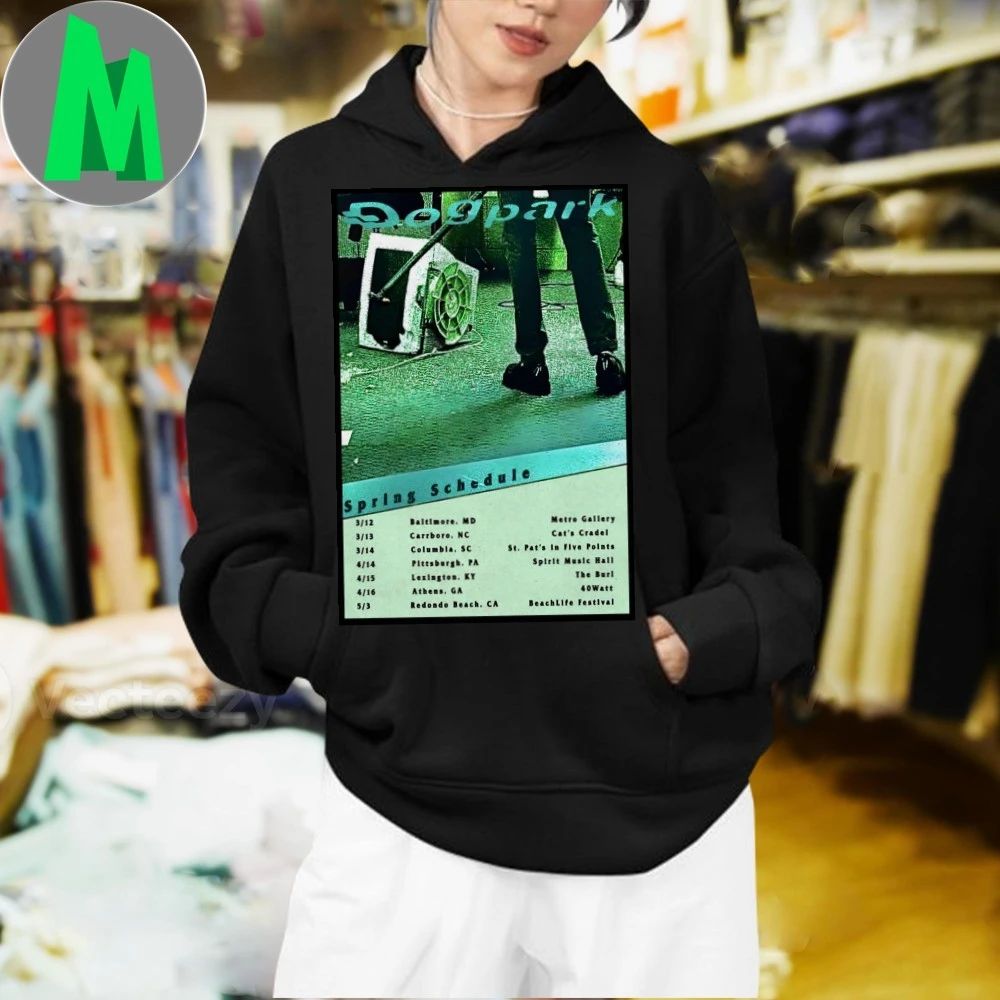 Original Dogpark Spring Schedule Shows 2026 Poster Shirt
