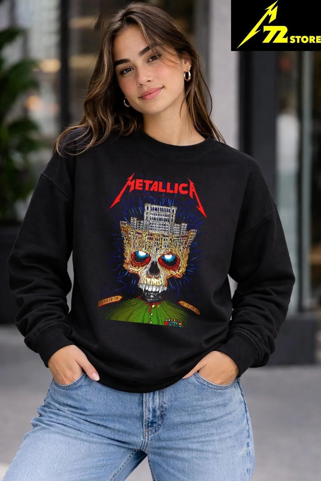 Metallica M72 Bucharest Romania At Arena Nationala Bucharest On May 13 2026 M72 World Tour 2026 Art By Matei Apostolescu Shirt