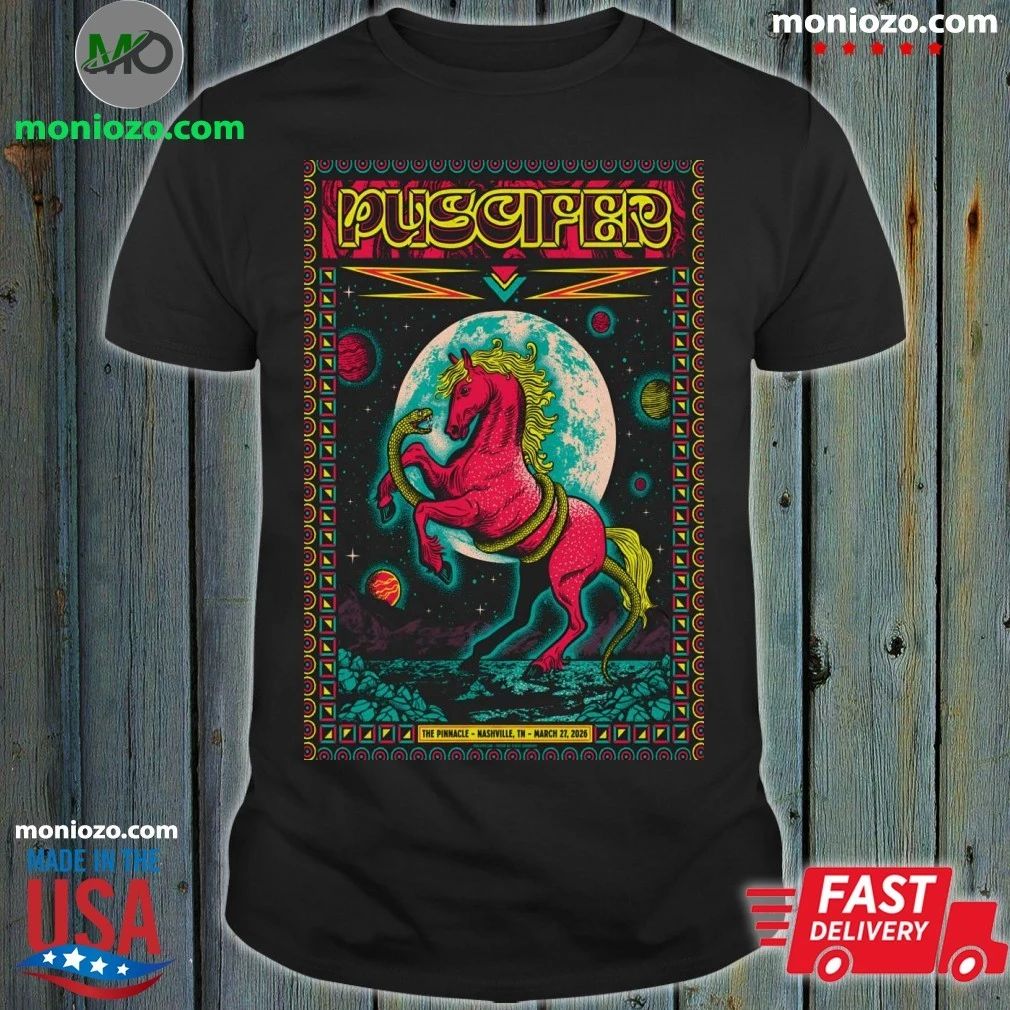Puscifer The Pinnacle In Nashville TN Mar 27 2026 Poster T-Shirt