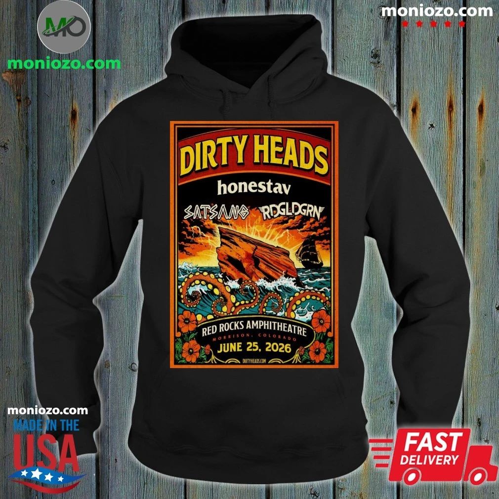 Original Dirty Heads Morrison, Red Rocks Park and Amphitheatre, June 25, 2026 Poster Shirt