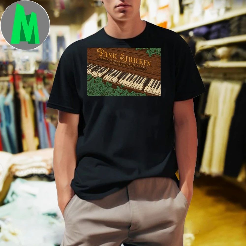 Panic Stricken Dec 12-14 2025 In Austin TX Poster Shirt