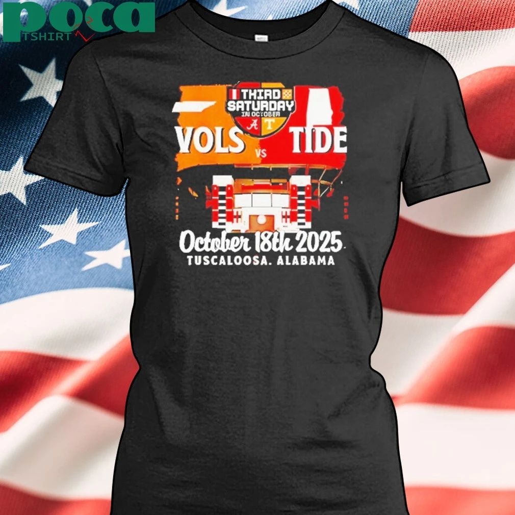 Tennessee Vs Alabama Third Saturday October 18th 2025 Shirt