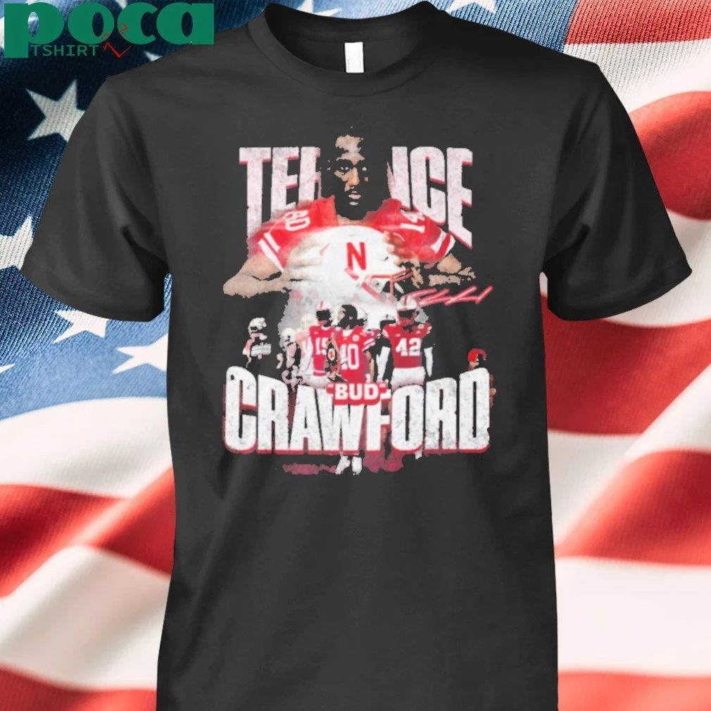 Nebraska Football Terence Crawford Bud T-shirt