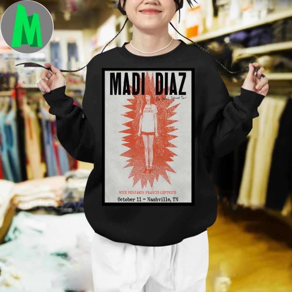 Madi Diaz Oct 11, 2025 The Basement East. Nashville, TN Poster Shirt