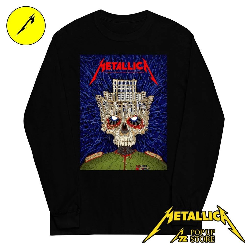 Metallica M72 Bucharest 2026 Tour Poster by Matei Apostolescu Arena Nationala, Romania Shirt
