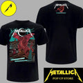 Authentic Metallica Red Dragon Two Sides Shirt Cardiff Wales Principality Stadium 2026