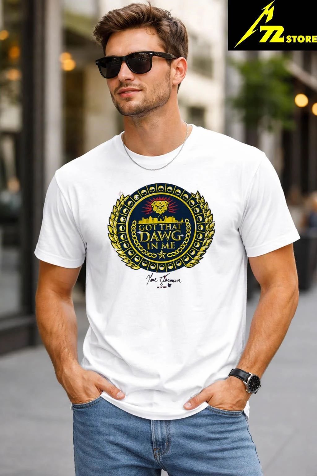 St. Louis Baseball Dawg Chain Shirt
