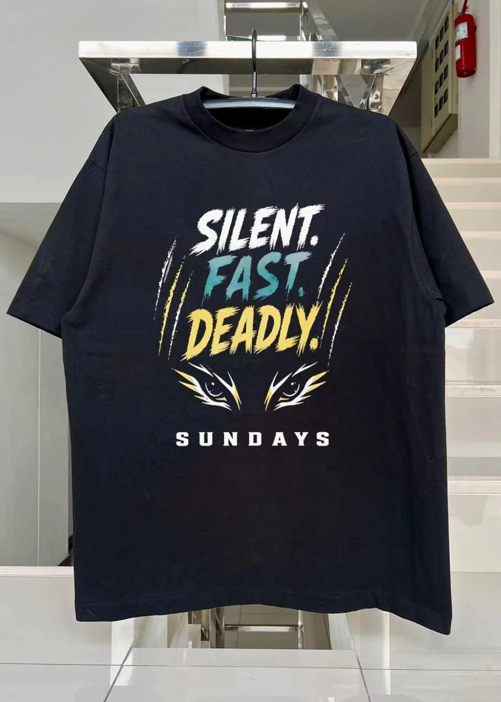 Sundays Silent Fast Deadly Tiger T-Shirt