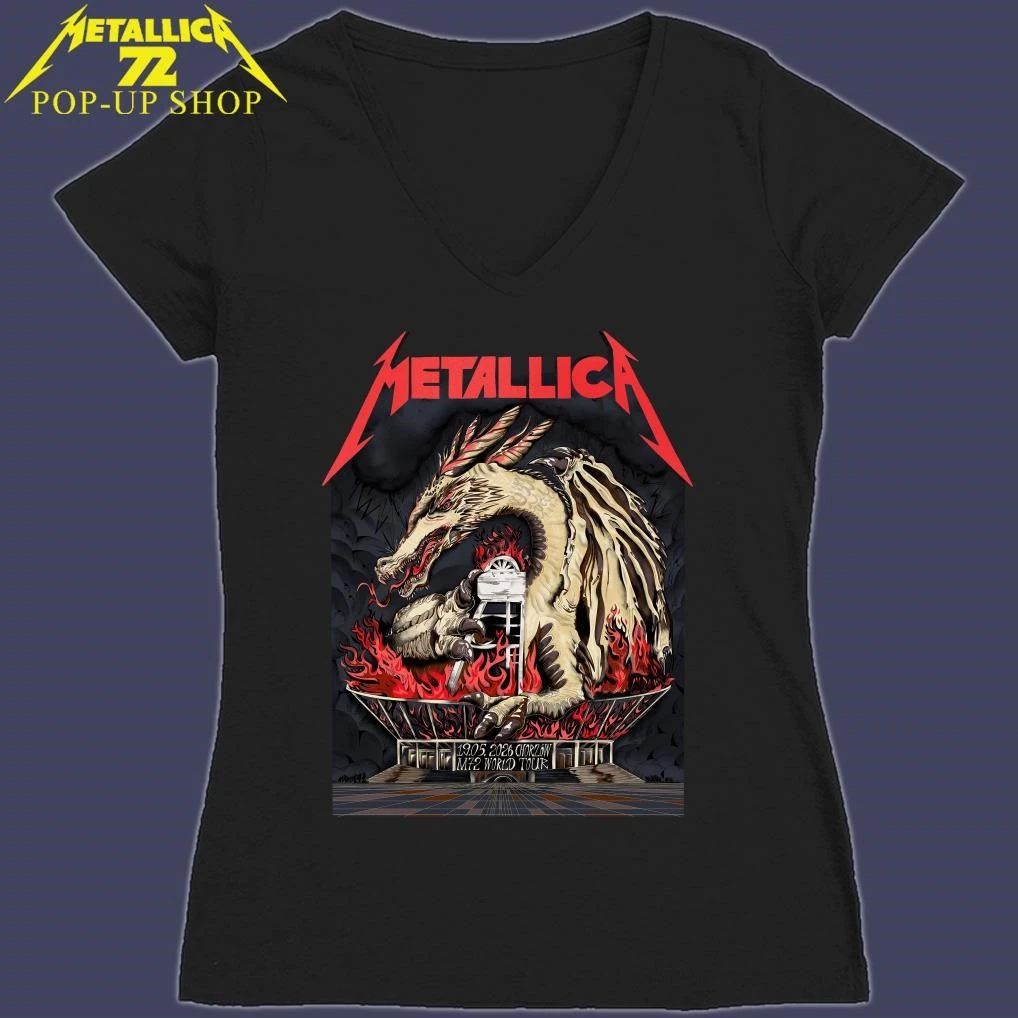 Metallica M72 Chorzow Pop-Up Shop At Stadion Śląski created by Karol Banach T-Shirt