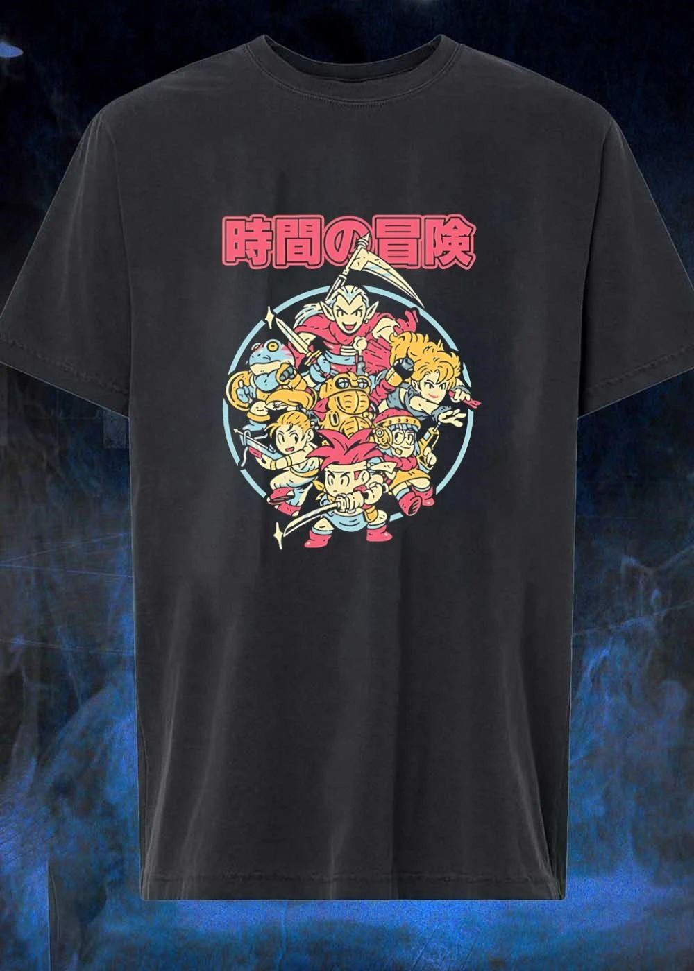 Chrono Trigger Adventure Of Time Main Characters Shirt