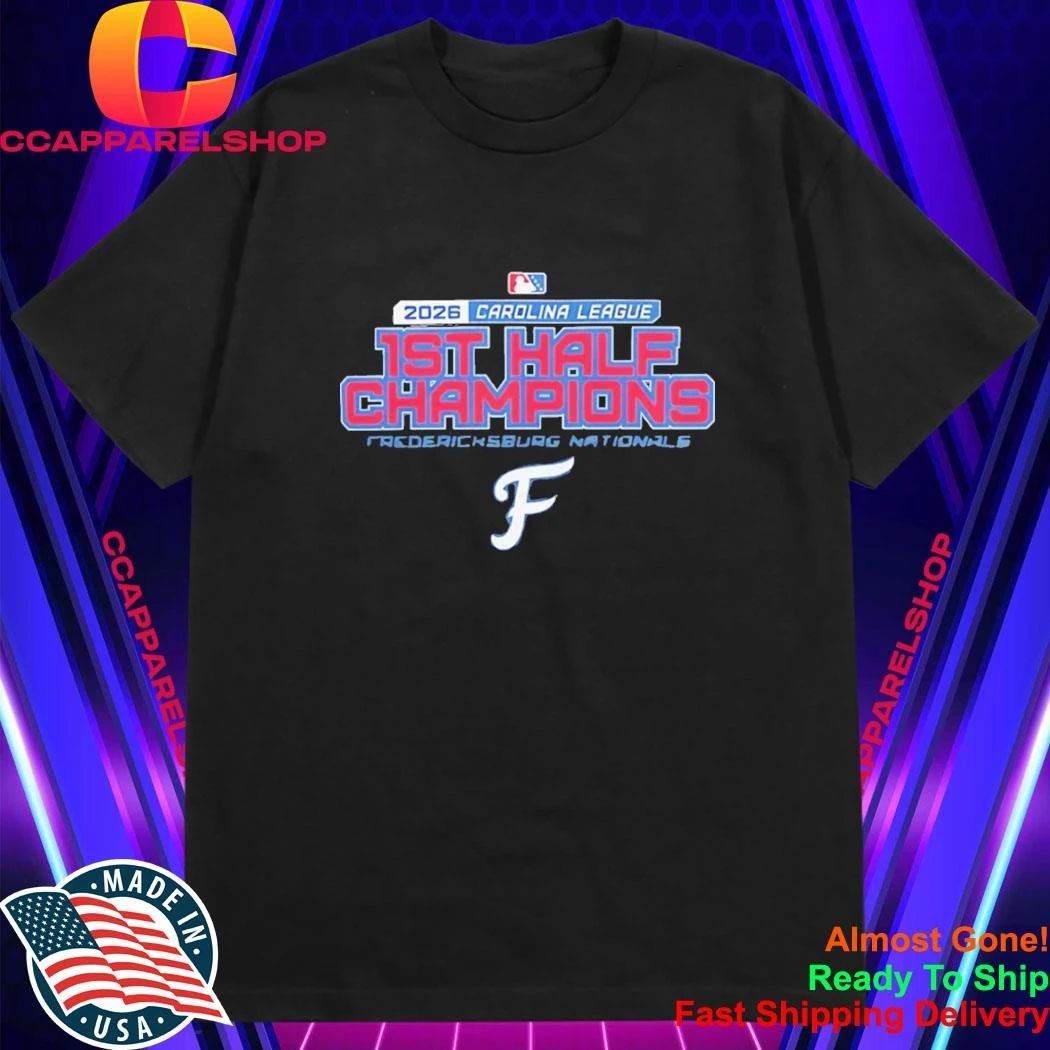 Fredericksburg Nationals First Half Champions 2026 Shirt