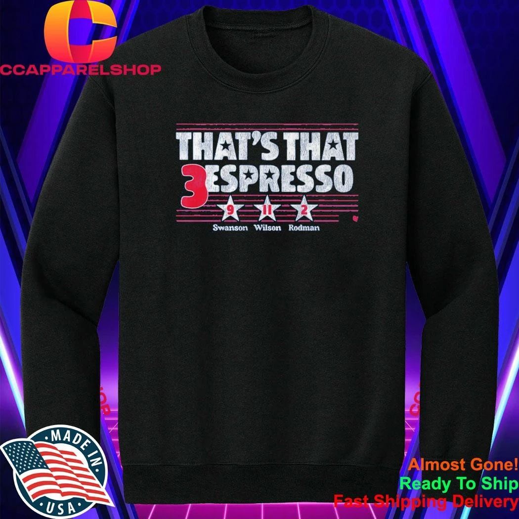 Mallory Swanson, Trinity Rodman, & Sophia Wilson That’s That 3 Espresso Shirt