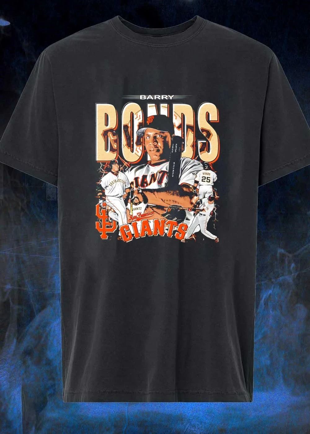 Barry Bonds Baseball Art San Francisco Giants Shirt