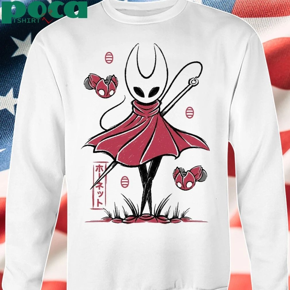 Hollow Knight Silksong Hornet Japanese Art T-shirt