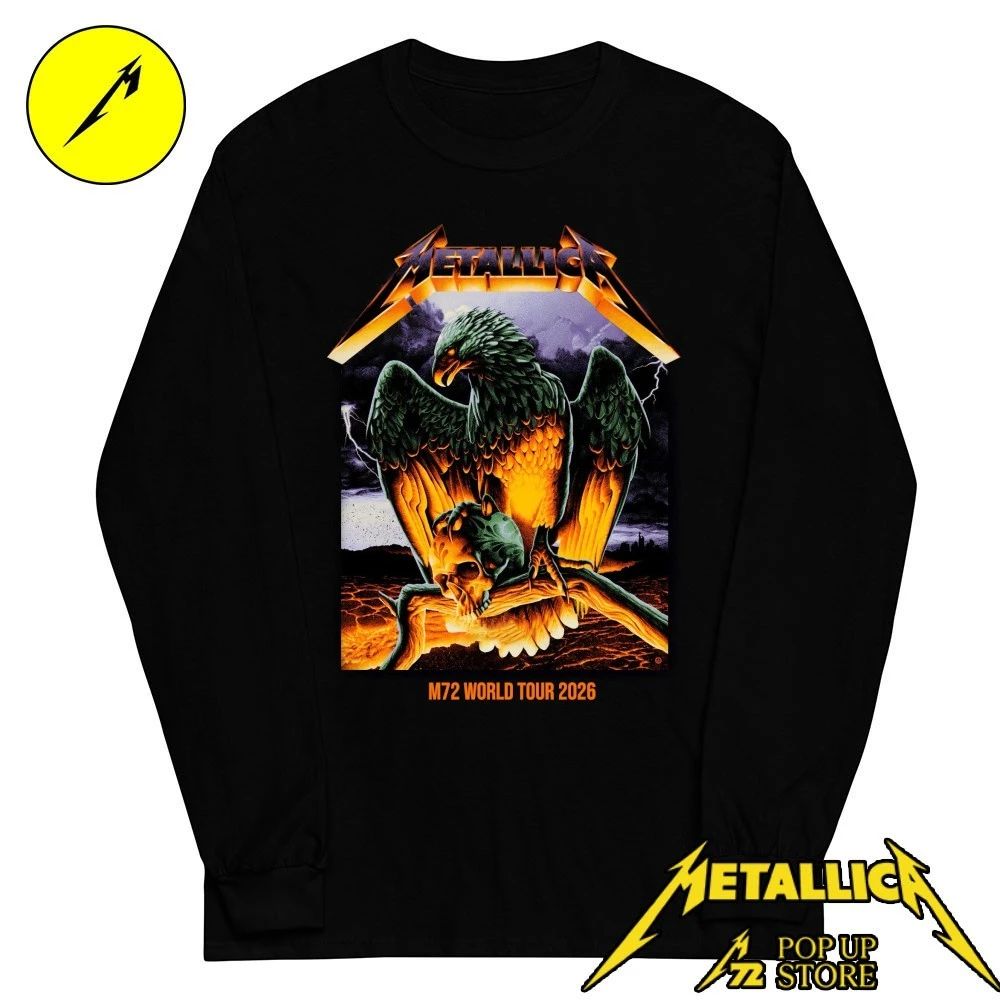 Metallica M72 Frankfurt Eagle Skull Limited Edition Shirt – May 24 at Deutsche Bank Park, Germany