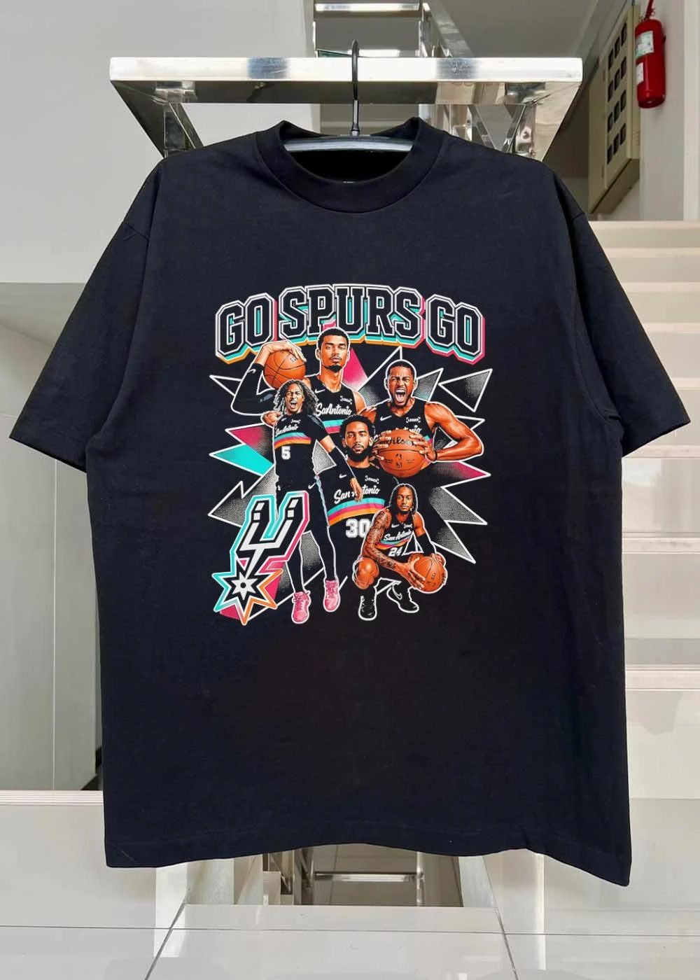 Spurs Graphic Fan Gear Go Spurs Go San Antonio Shirt