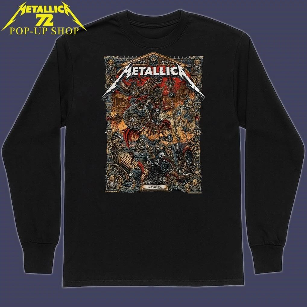 Metallica #M72Athens Pop-Up Shop T-Shirt