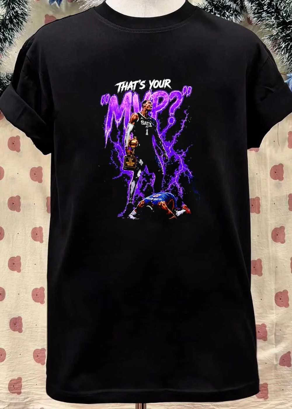 Victor Wembanyama San Antonio Spurs 2024 NBA All Rookie First Team thats your MVP shirt
