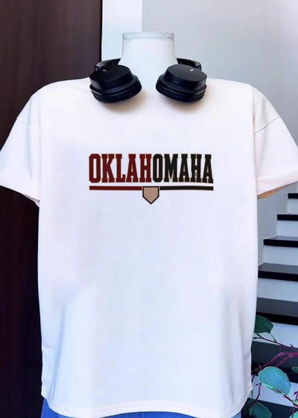 Oklahoma Sooners Apparel Oklahomaha Home Plate T-Shirt